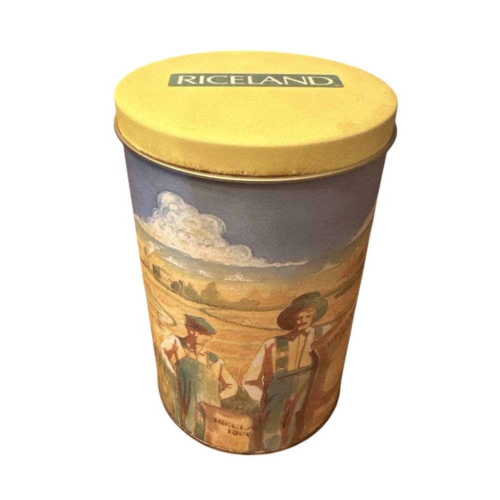 Vintage Riceland Foods 75th‎ Anniversary Commerative Can Family Farm